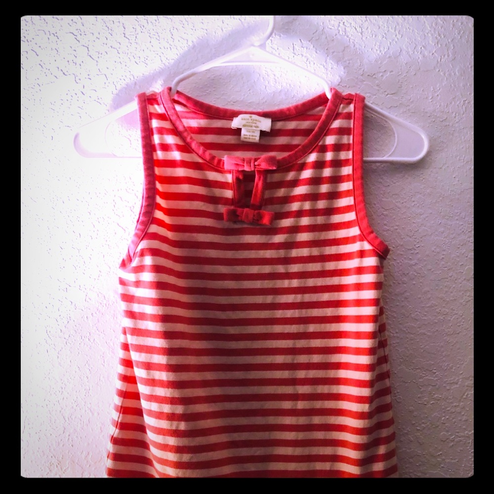 Kate Spade striped girls sleeveless shirt - Picture 1 of 3